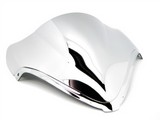 Suzuki Gsxr 1300 Hayabusa Chrome Double Bubble Windscreen Shield 2008-2014